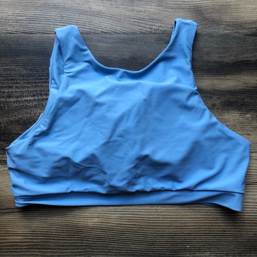 IFFEI Two Piece Swimsuit Woman’s Medium Light Blue - Picture 8 of 9